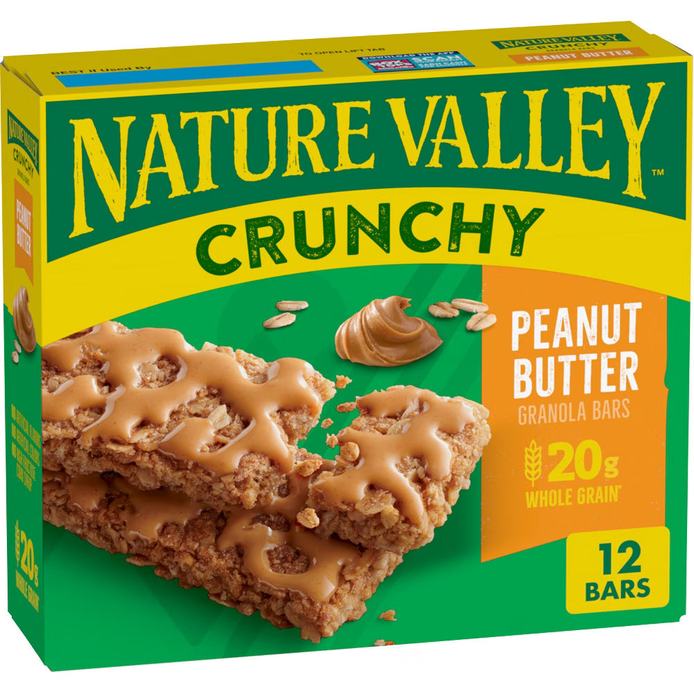 Nature Valley Crunchy Granola Bars, Peanut Butter 12/8.94 OZ