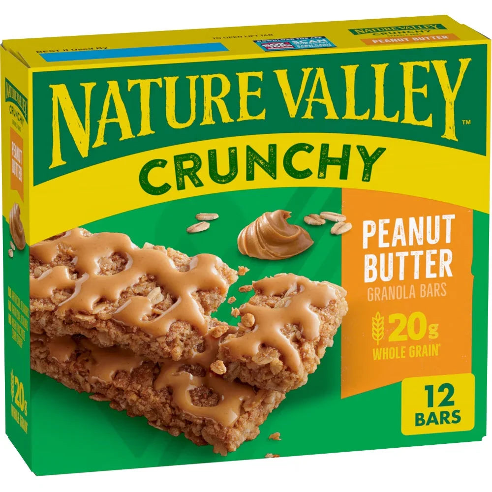 Nature Valley Crunchy Granola Bars, Peanut Butter 12/8.94 OZ