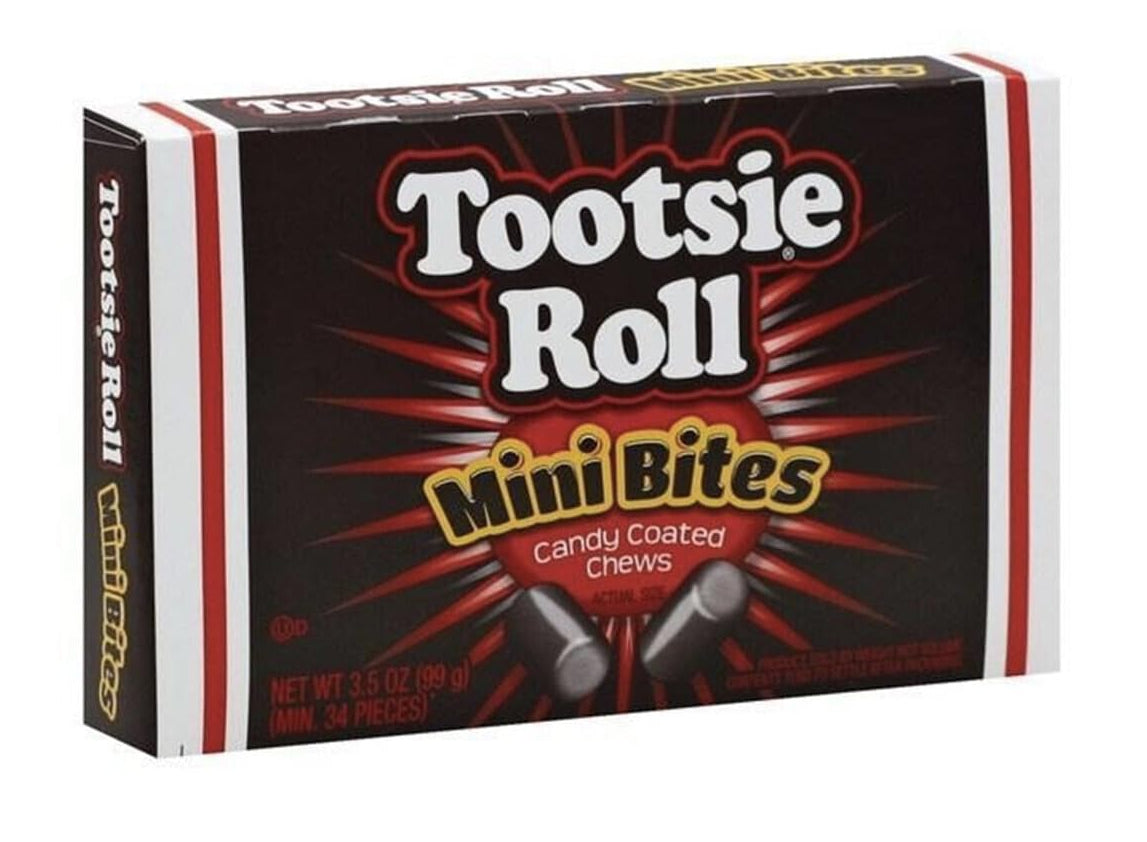 Tootsie Roll Mini Bites Candy Coated Chews 99 g