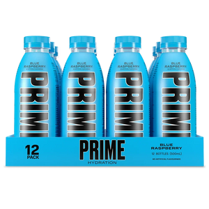 Prime Blue Raspberry Hydration Drink - 500ml Pack of 12