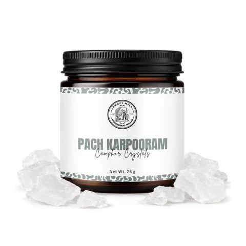 AWAFI MILL Camphor Crystals 28g | Indian Pacha Karpooram