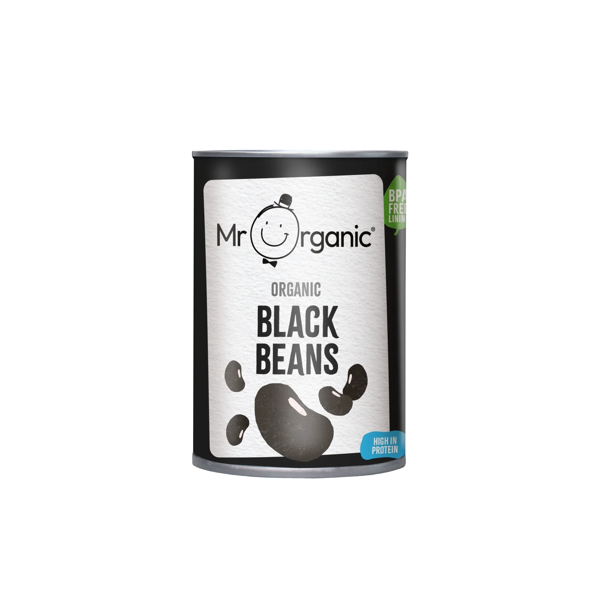 Mr Organic Black Beans 400g