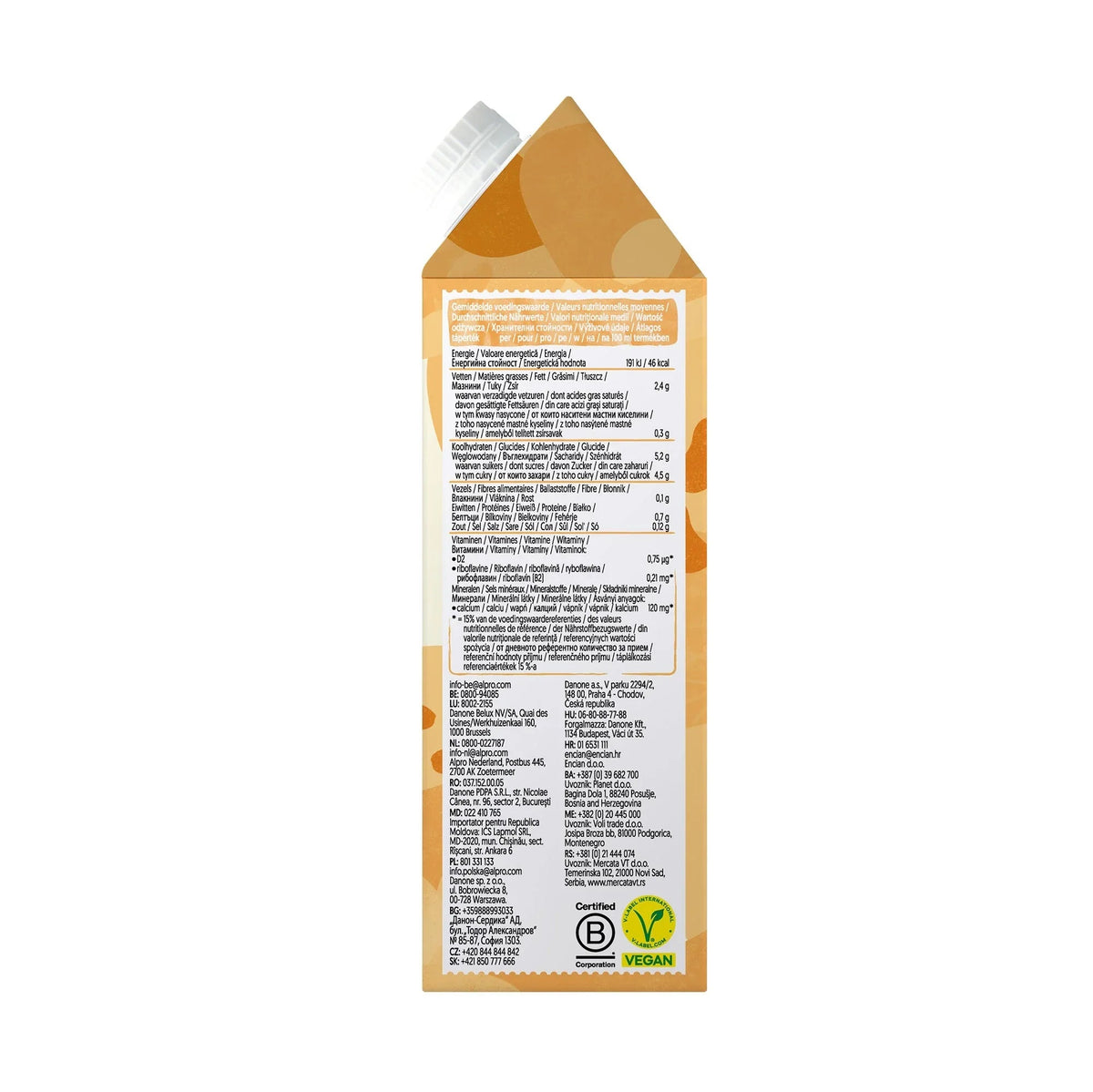 Alpro Barista Oat Vanilla Case of 8 (8 x 750ml)