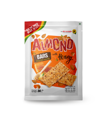 Flower Food Almond With Honey Bar 30g