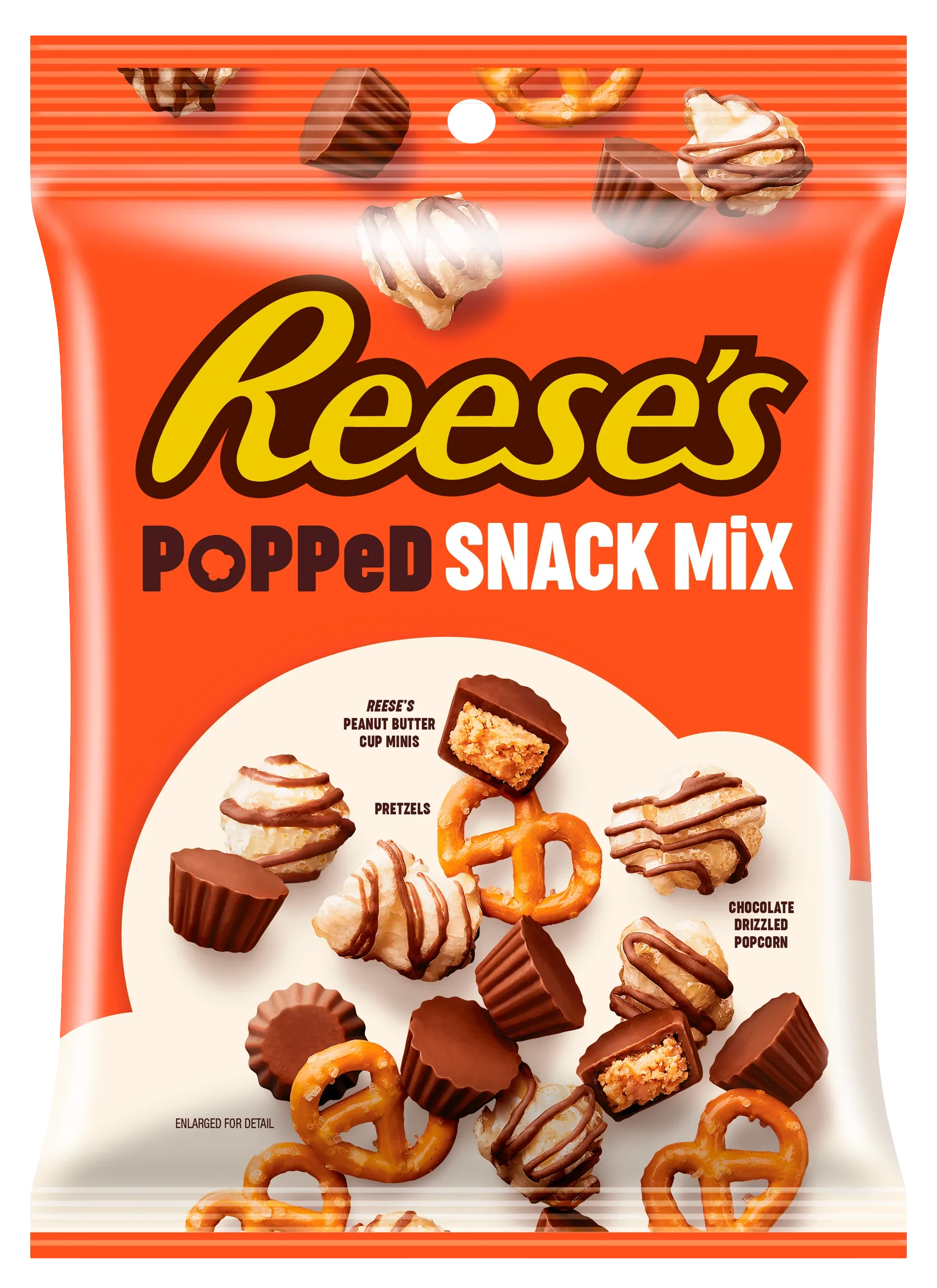 Reese's Popped Milk Chocolate Peanut Butter Snack Mix 113gm