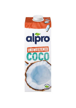 Alpro Coconut No Sugars - Case of 8 (8 x 1L)