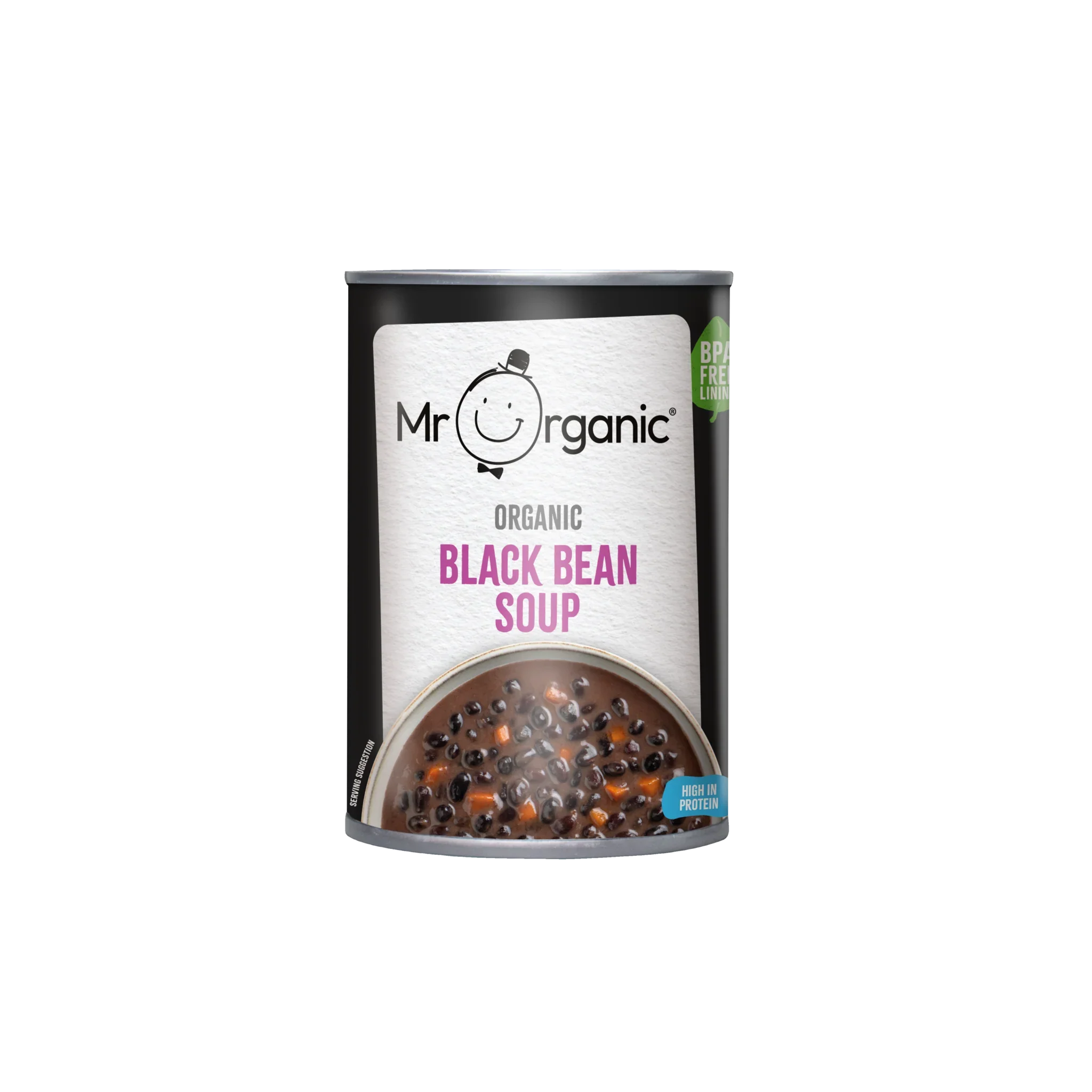 Mr Organic Black Beans Soup 400g