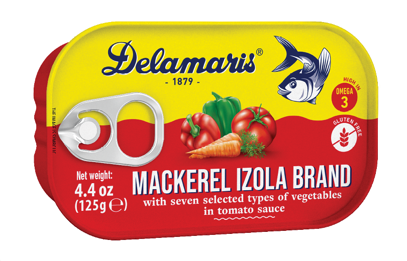Delamaris Mackerel Izola Brand 125g