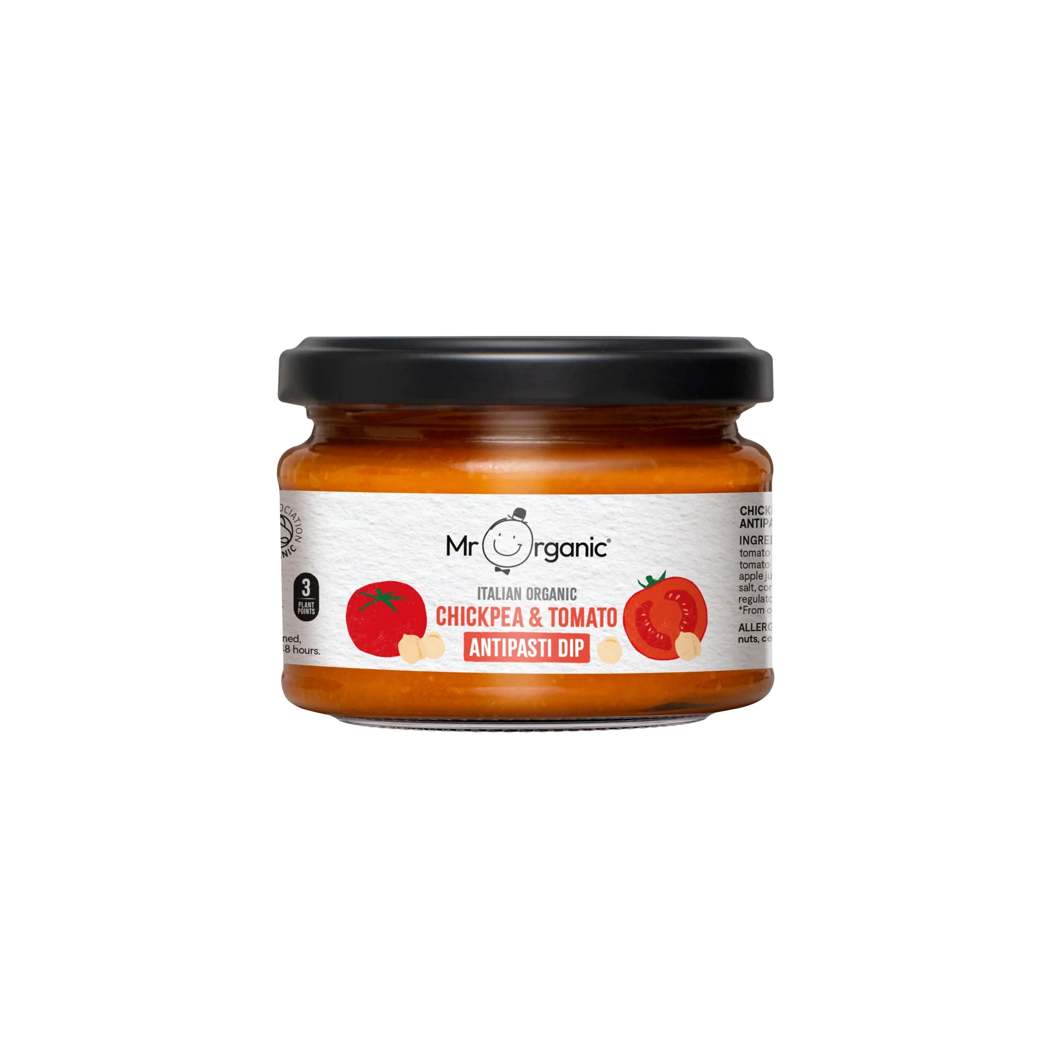 Mr Organic Chickpea & Tomato Antipasti Dip 230g