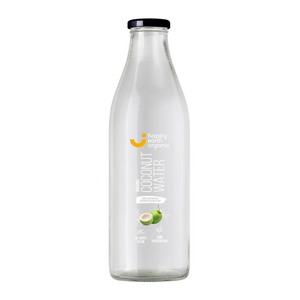 Happy Earth Organic Coconut Water Glass Bottle