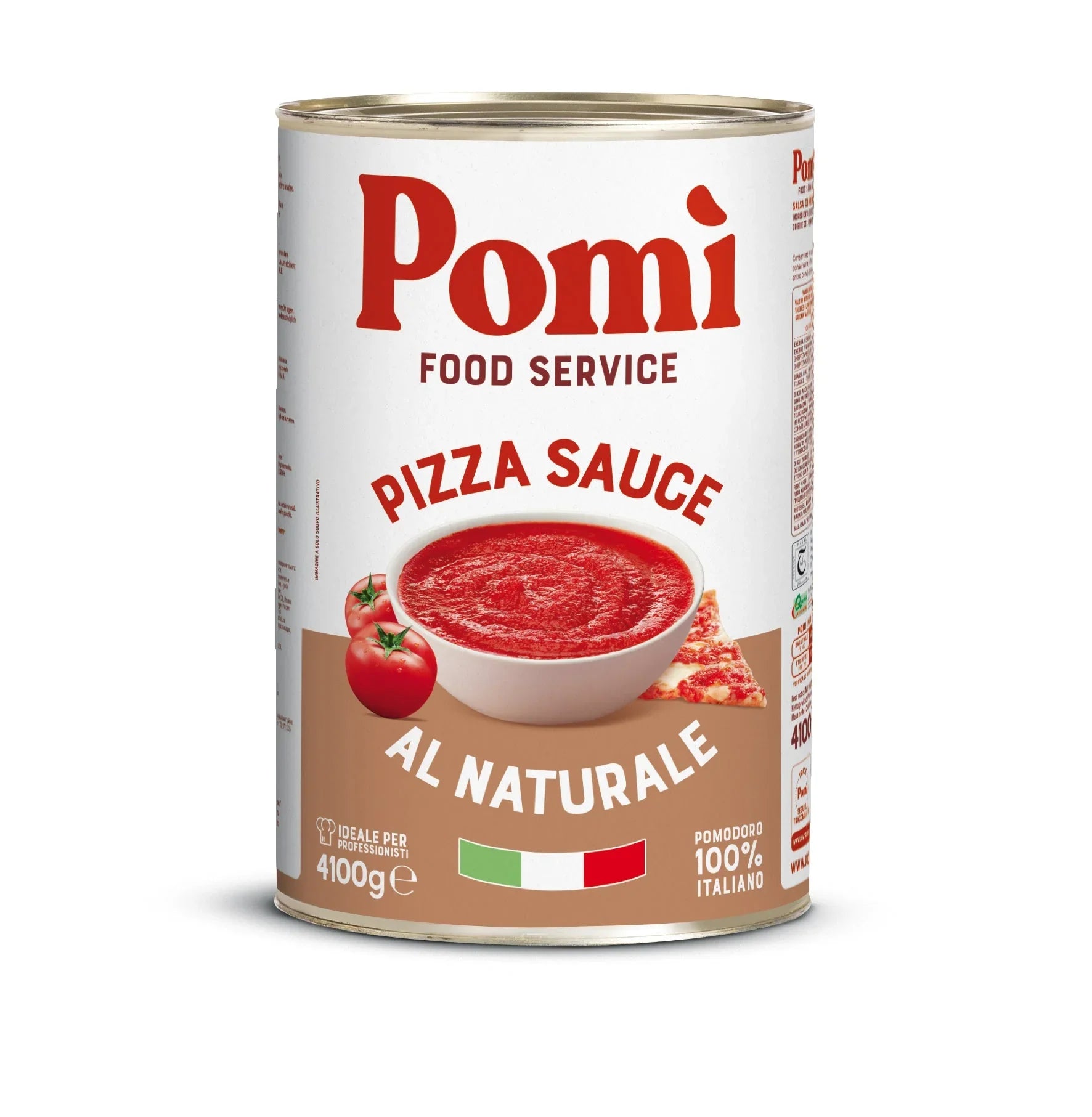 Pomi Pizza Sauce Natural 4.1kg