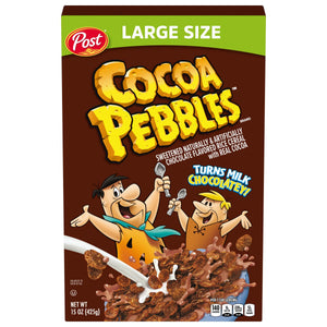 Post Cocoa Pebbles Gluten Free Breakfast Cereal - 312gm