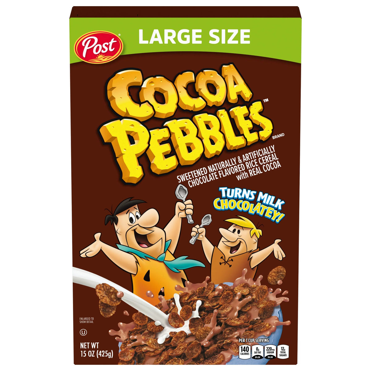 Post Cocoa Pebbles Gluten Free Breakfast Cereal - 312gm