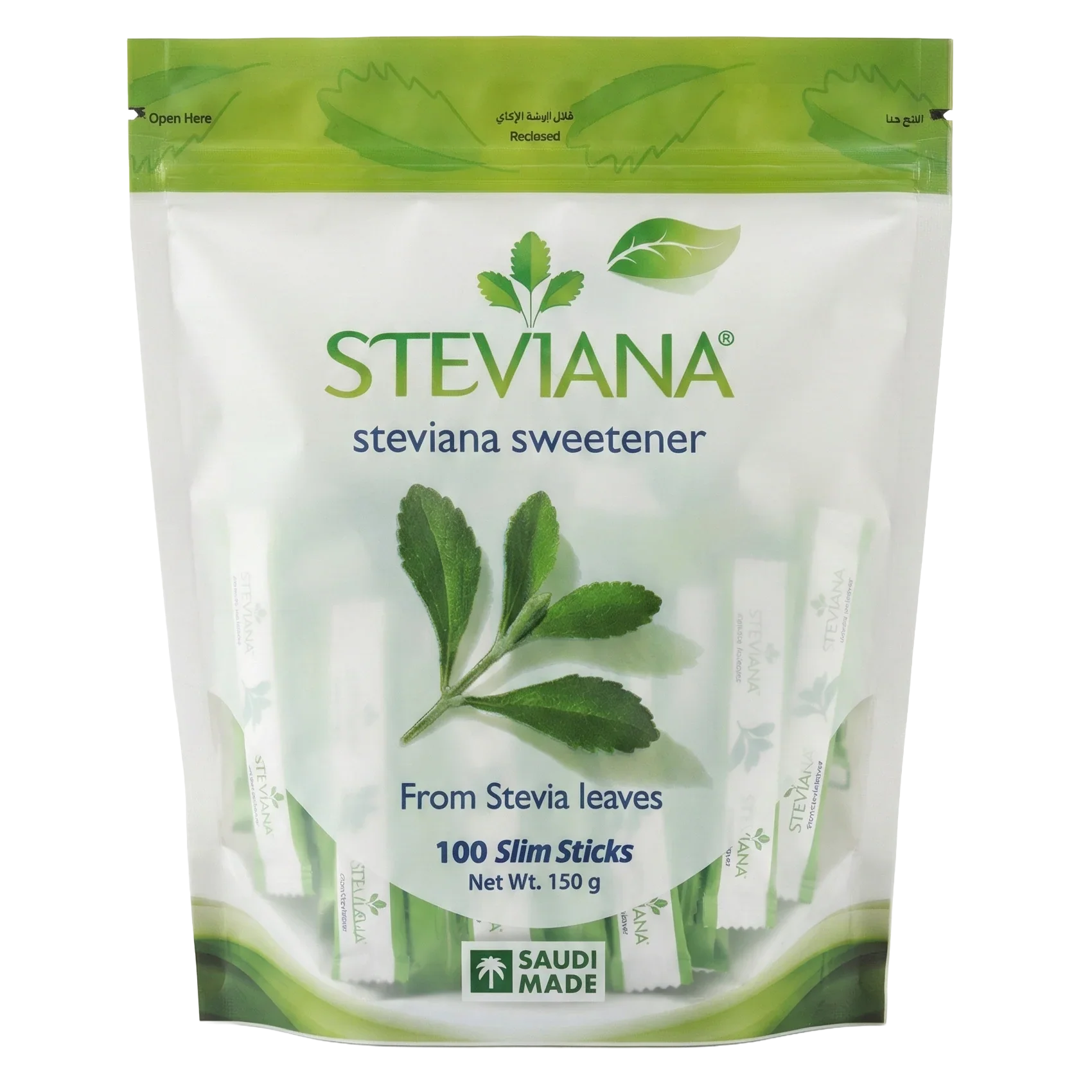 Steviana Sweetener 100 Slim Sticks 150gm