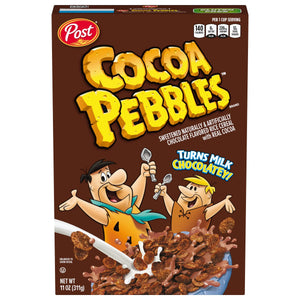 Post Cocoa Pebbles Gluten Free Breakfast Cereal - 312gm