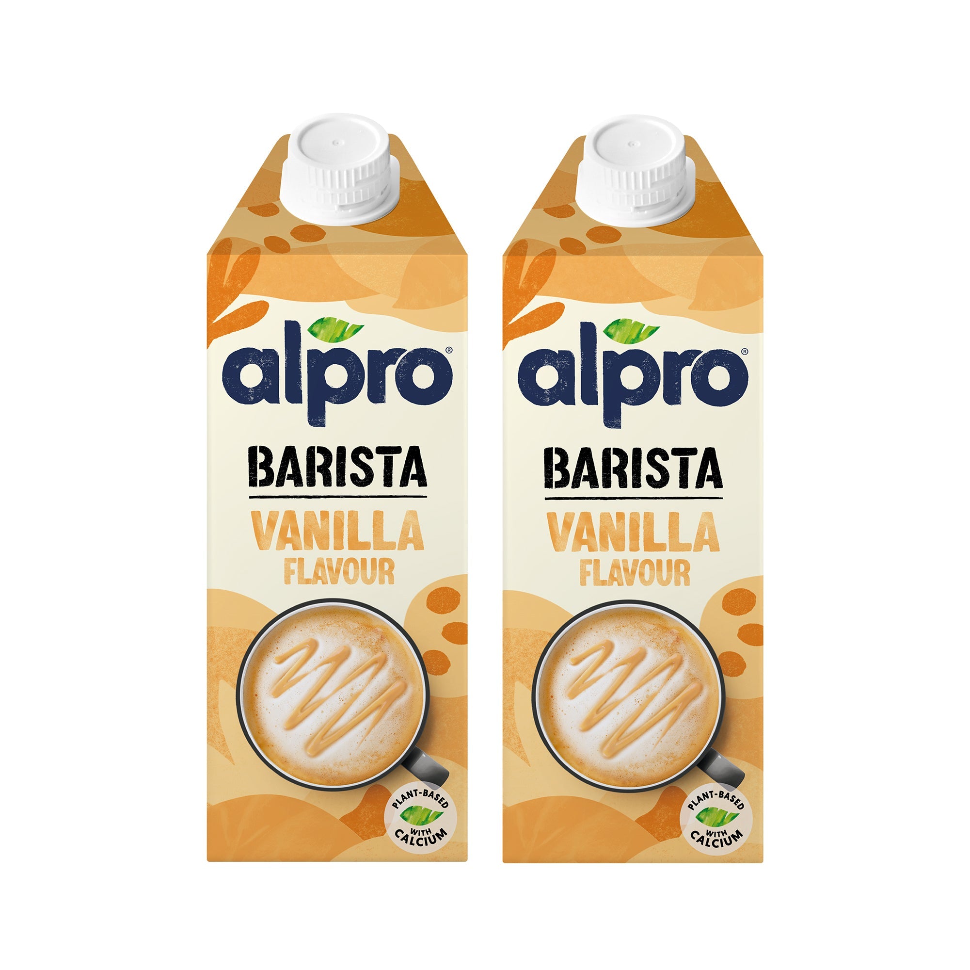 Alpro Barista Oat Vanilla 750ml Dual Pack, 100% Plant Based And Dairy Free, Suitable For Vegans, Naturally Free From Lactose, Rich In Nutrients