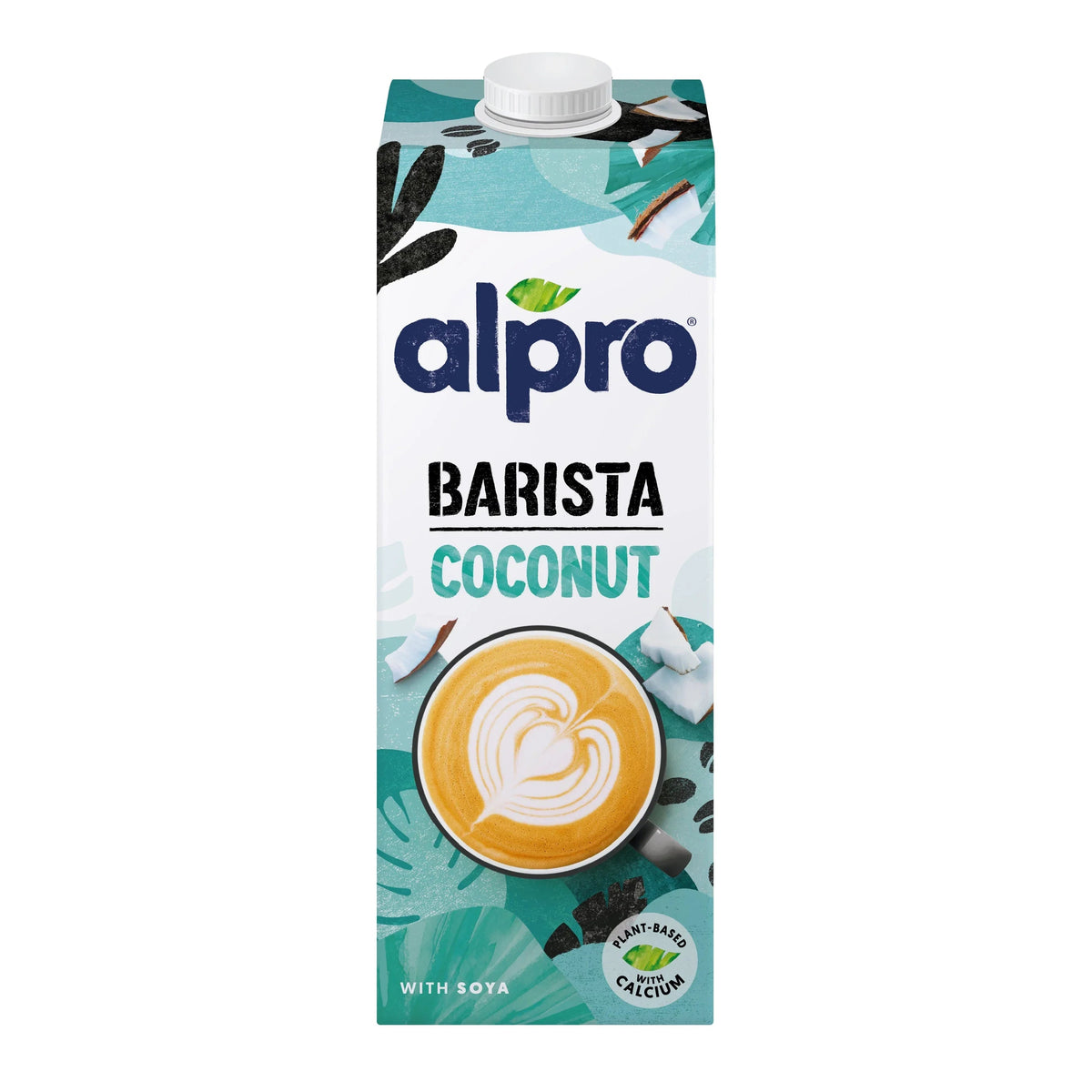 Alpro Barista Coconut Drink, Case of 12 (12 x 1L), Plant Based