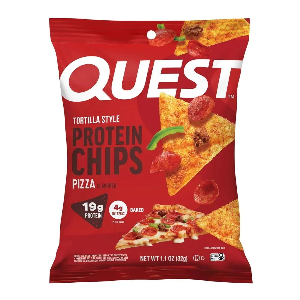 Quest Pizza Tortilla Style Protein Chips 32g