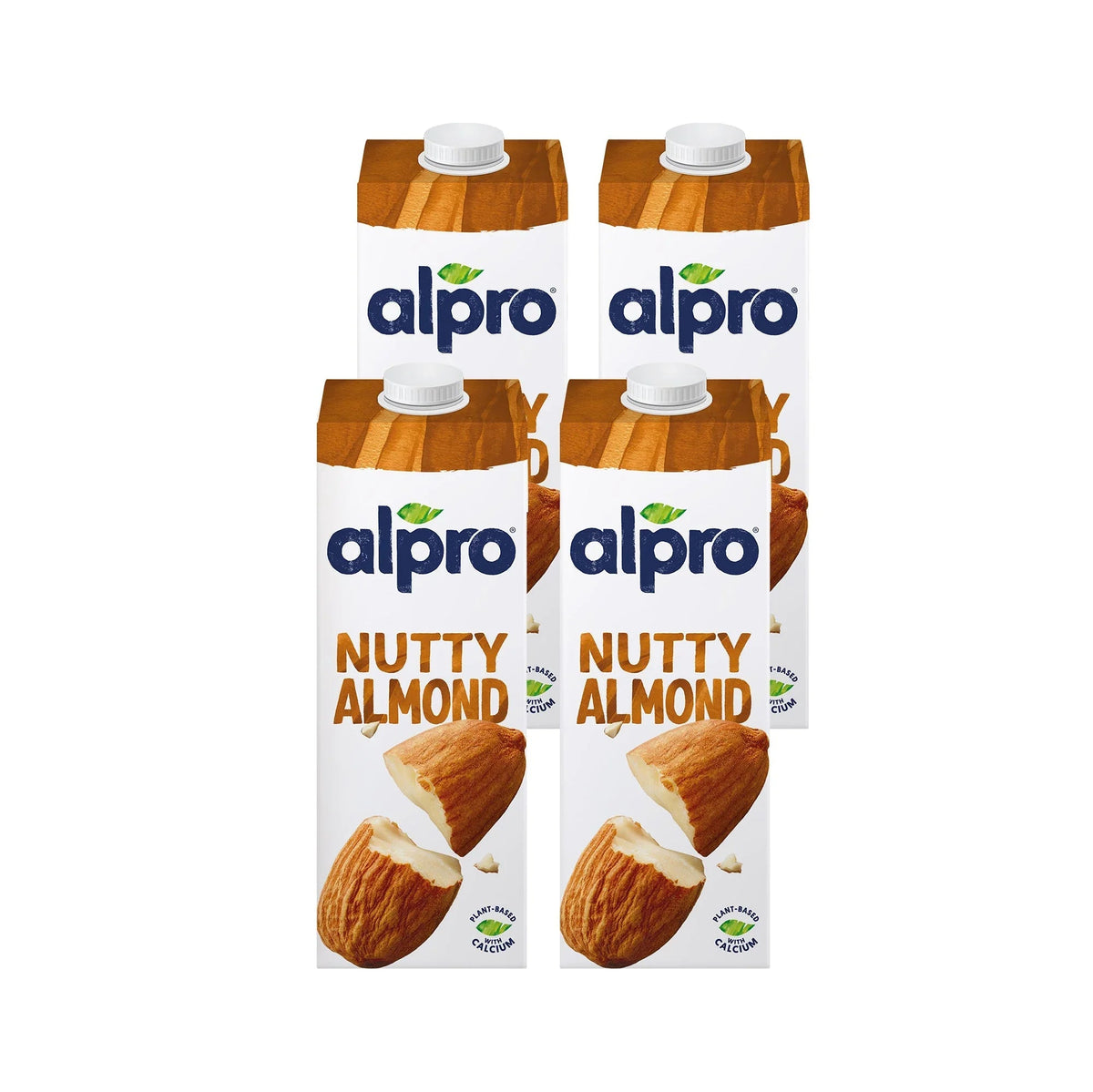Alpro Almond - 1L Pack of 4