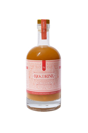 Kick Drink Tropical Ginger Syrup Concentrate, Non-Alcoholic - 500 ml