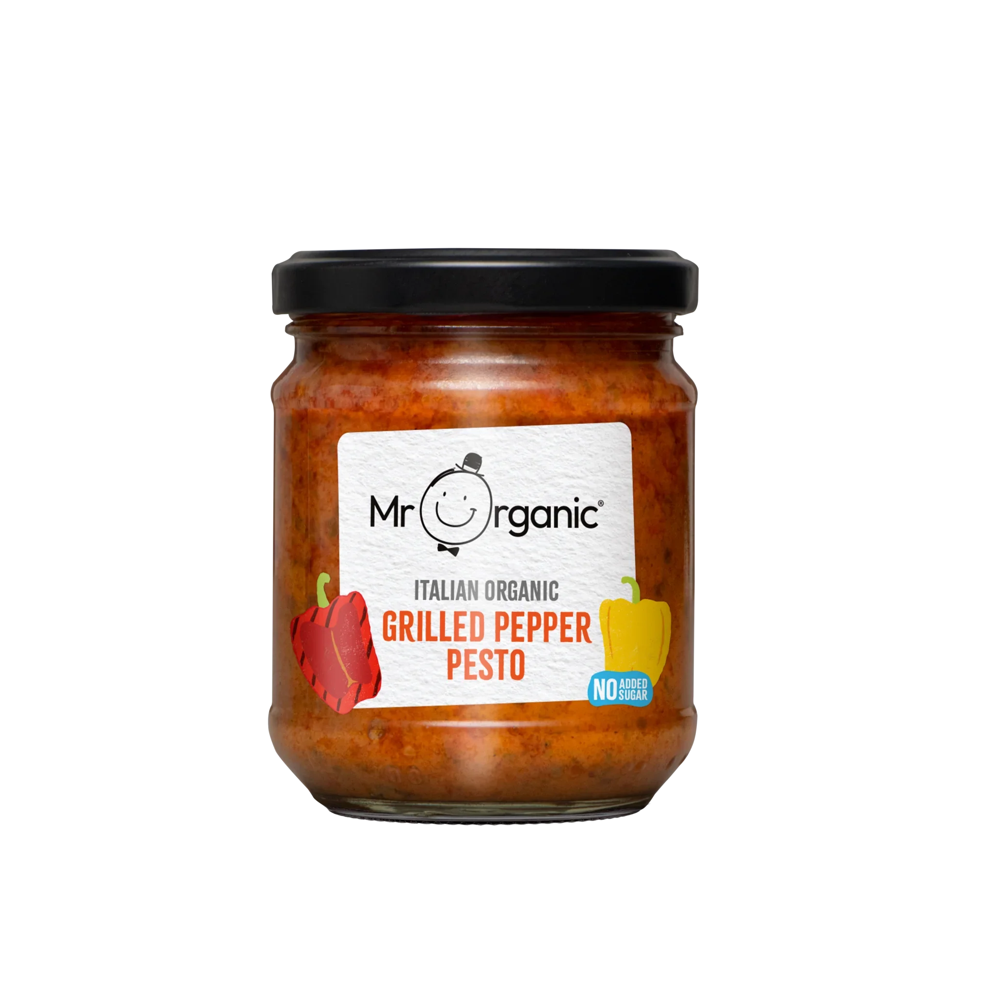 Mr Organic Grilled Pepper Pesto 190g