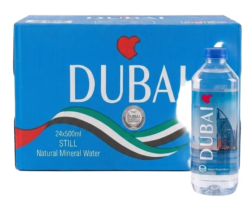 Love Hellas Premium Greek Natural Mineral Still Water - Pack of 24 PET bottle 500ml Burj Al Arab