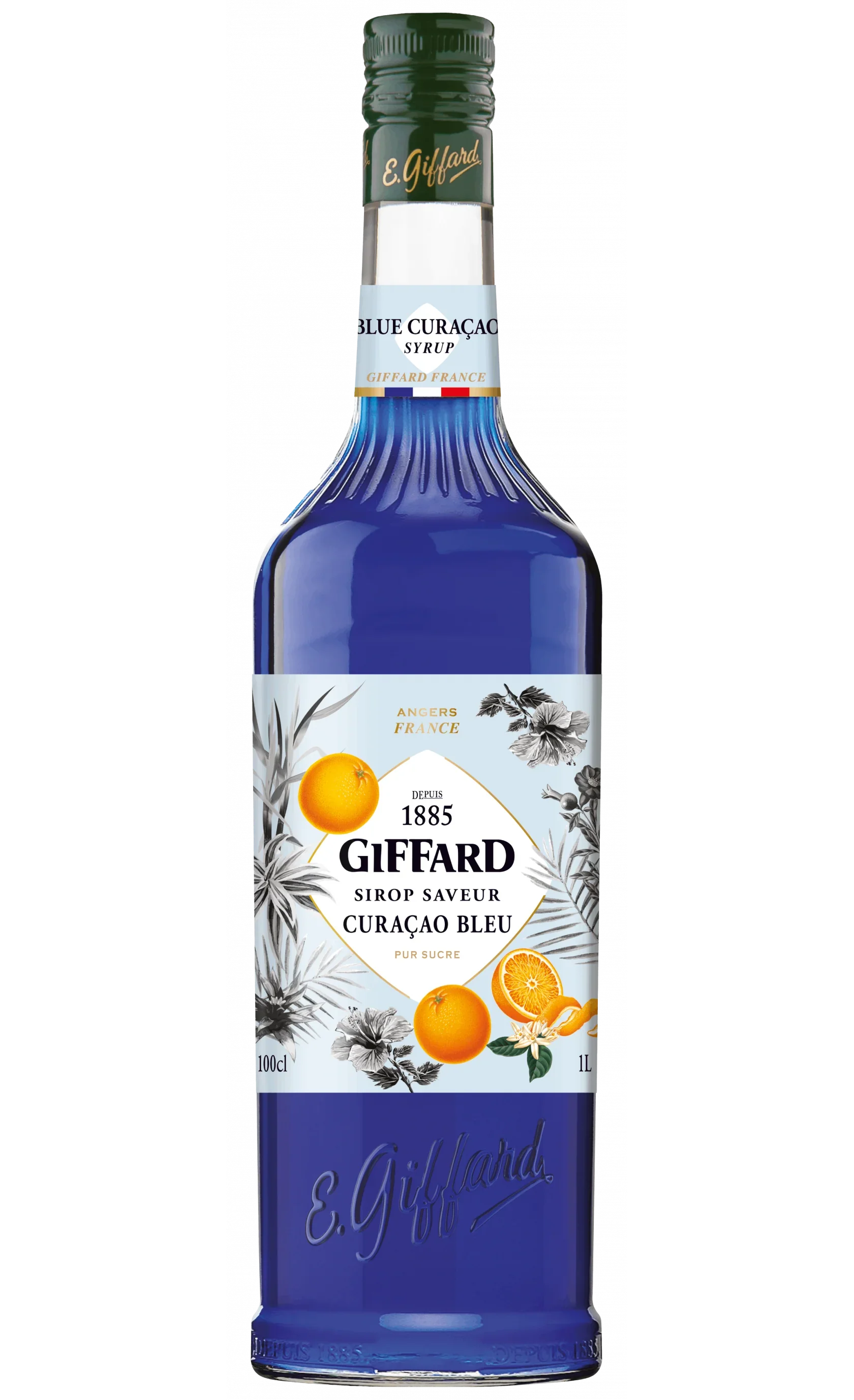 Giffard Blue Curacao Syrup 1L