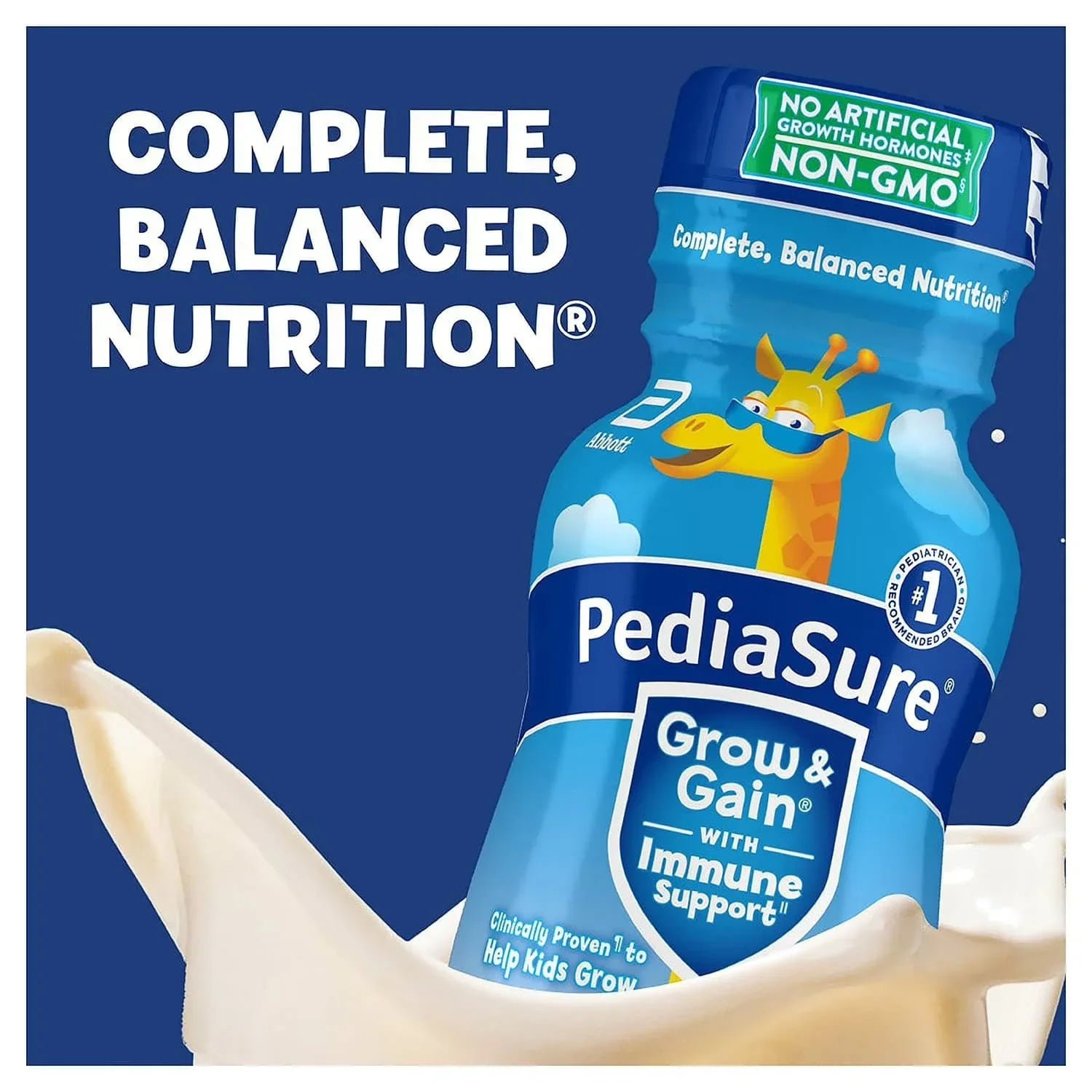 PediaSure Grow and Gain Nutrition Shake for Kids, Vanilla 237ml