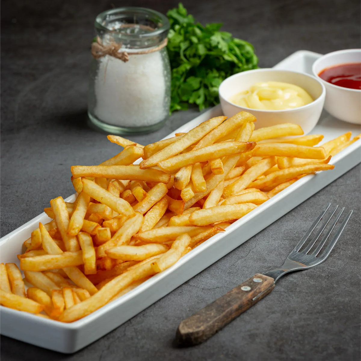 French fries 9x9mm (non-coated normal - View 2 | Welaza