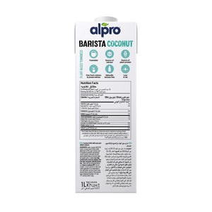 Alpro Barista Coconut Drink, Case of 12 (12 x 1L), Plant Based