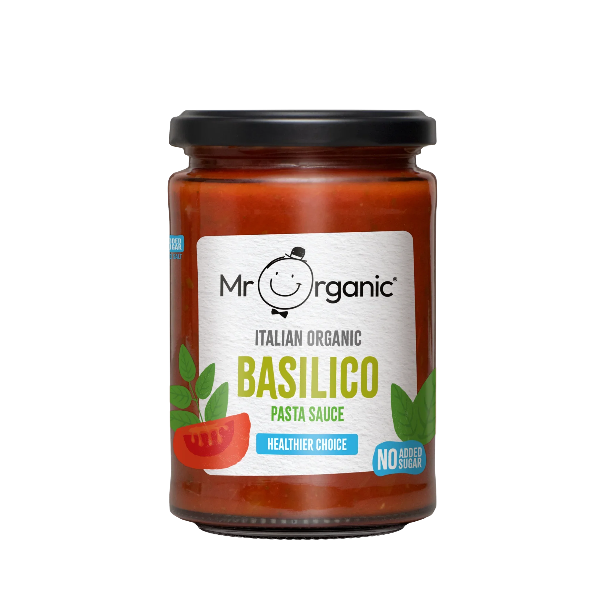 Mr Organic Pasat/Basil Tom In Jar 690g