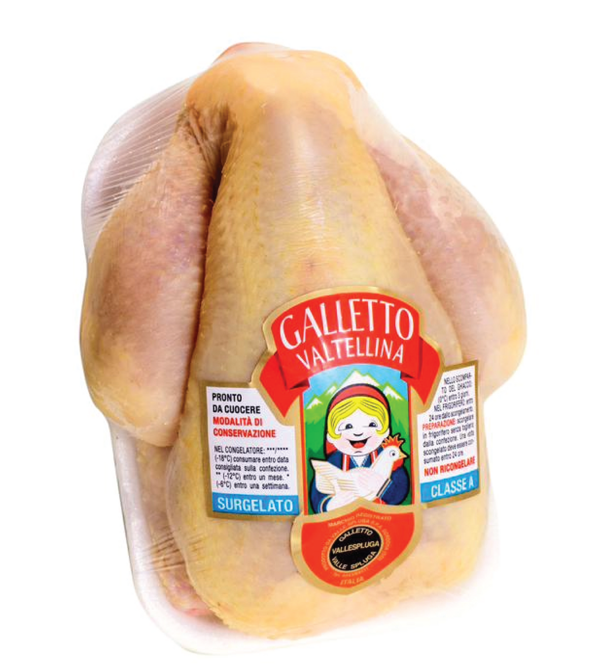 Vallespluga Frozen Corn Fed Baby Chicken Approx- 650 g