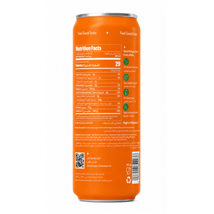 HalaPop Probiotic Soda Tangerine Pack of 4 - (250mlx4)