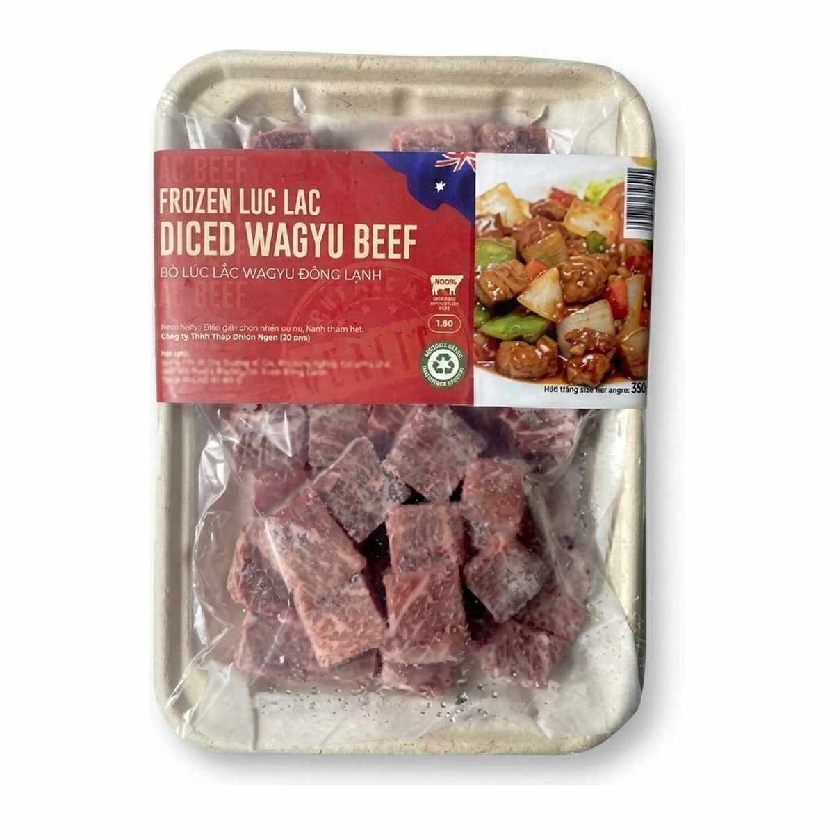 Stockyard Wagyu Diced Beef 350 g