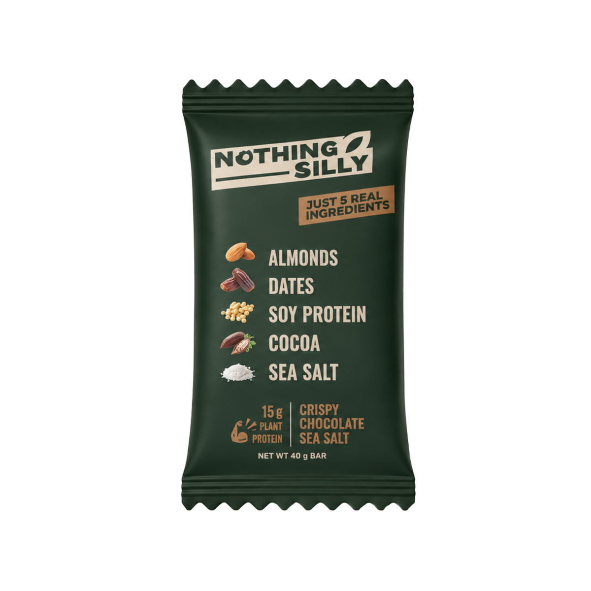 Chocolate Sea Salt - 12 Bars (Buy 12 and save AED 16)