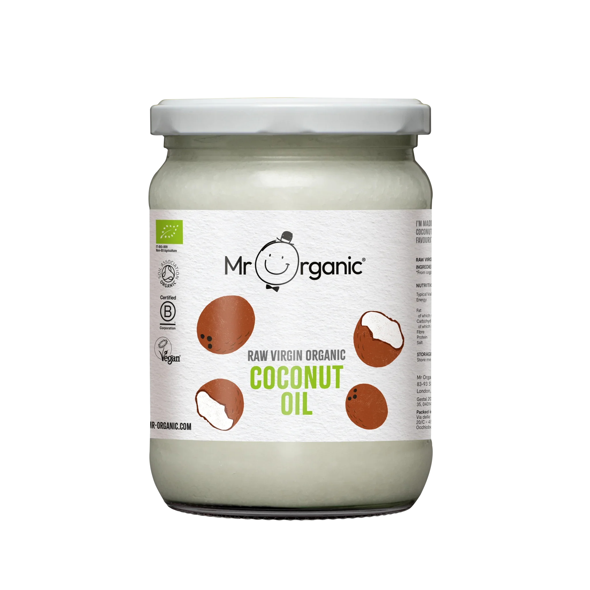 Mr Organic Virgin Coconut Oil 200ml
