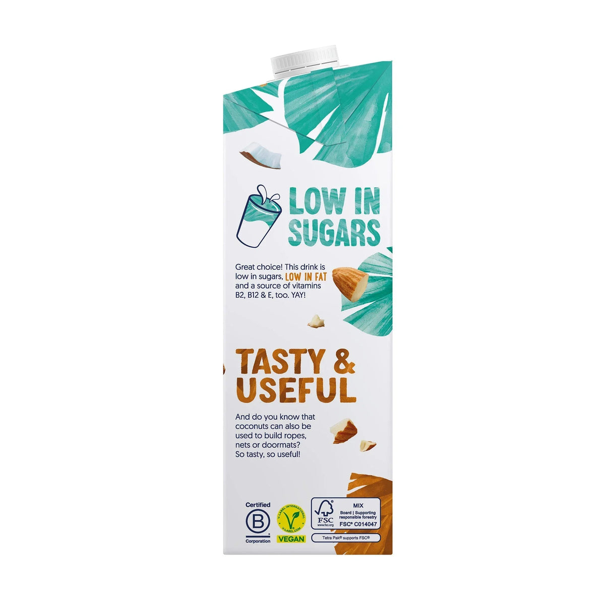 Alpro Coconut Almond Drink - 1L Pack of 4