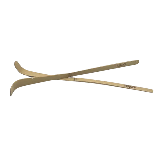 Bamboo kitchen tongs on white background, eco-friendly utensil from iPlantBased UAE