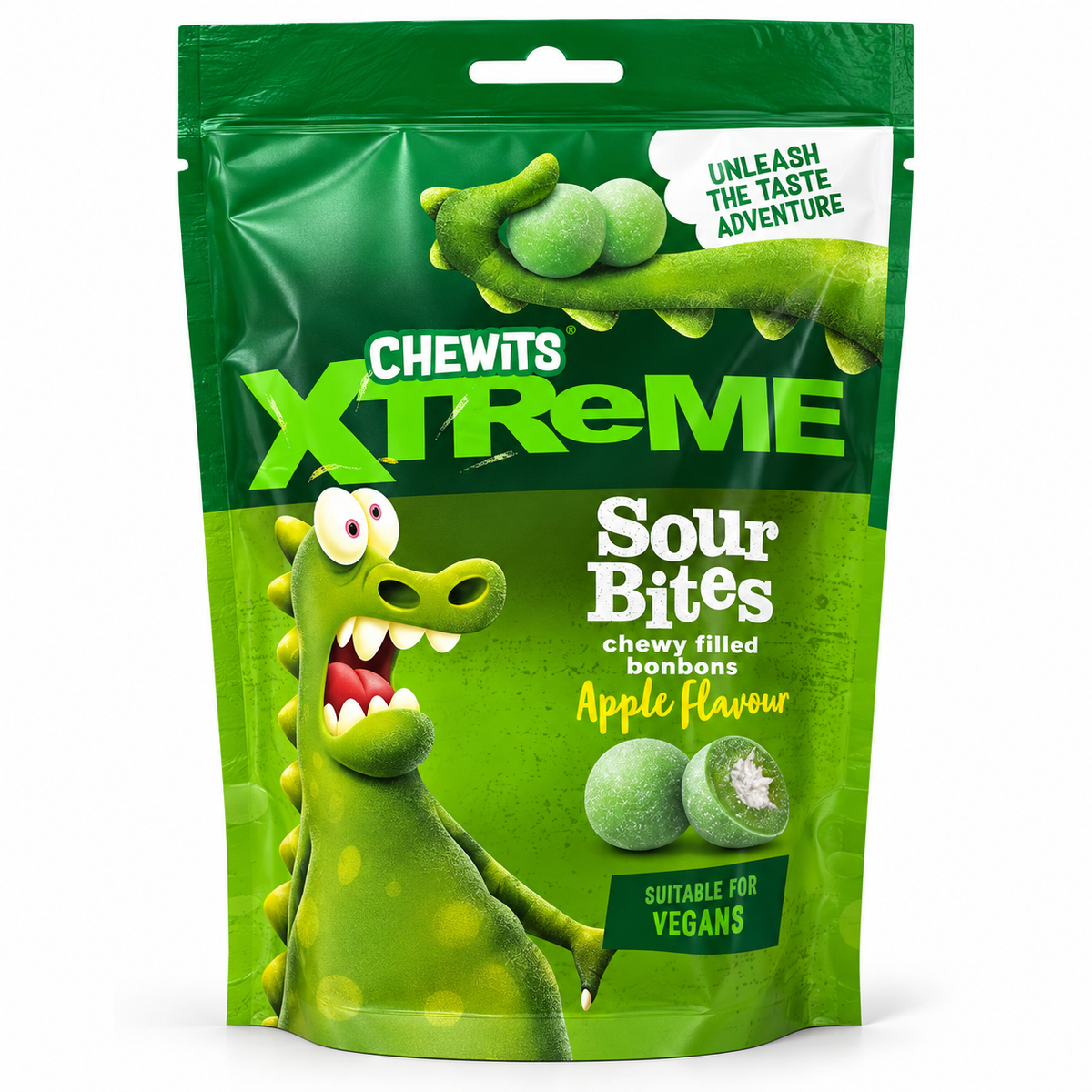 Chewits Xtreme Sour Apple Bites 115g