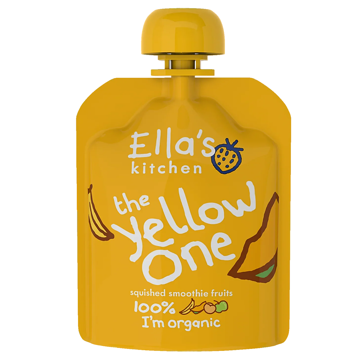 Ella's Kitchen organic the yellow one 90g x 5. Expiry Date: 1-Jun-26
