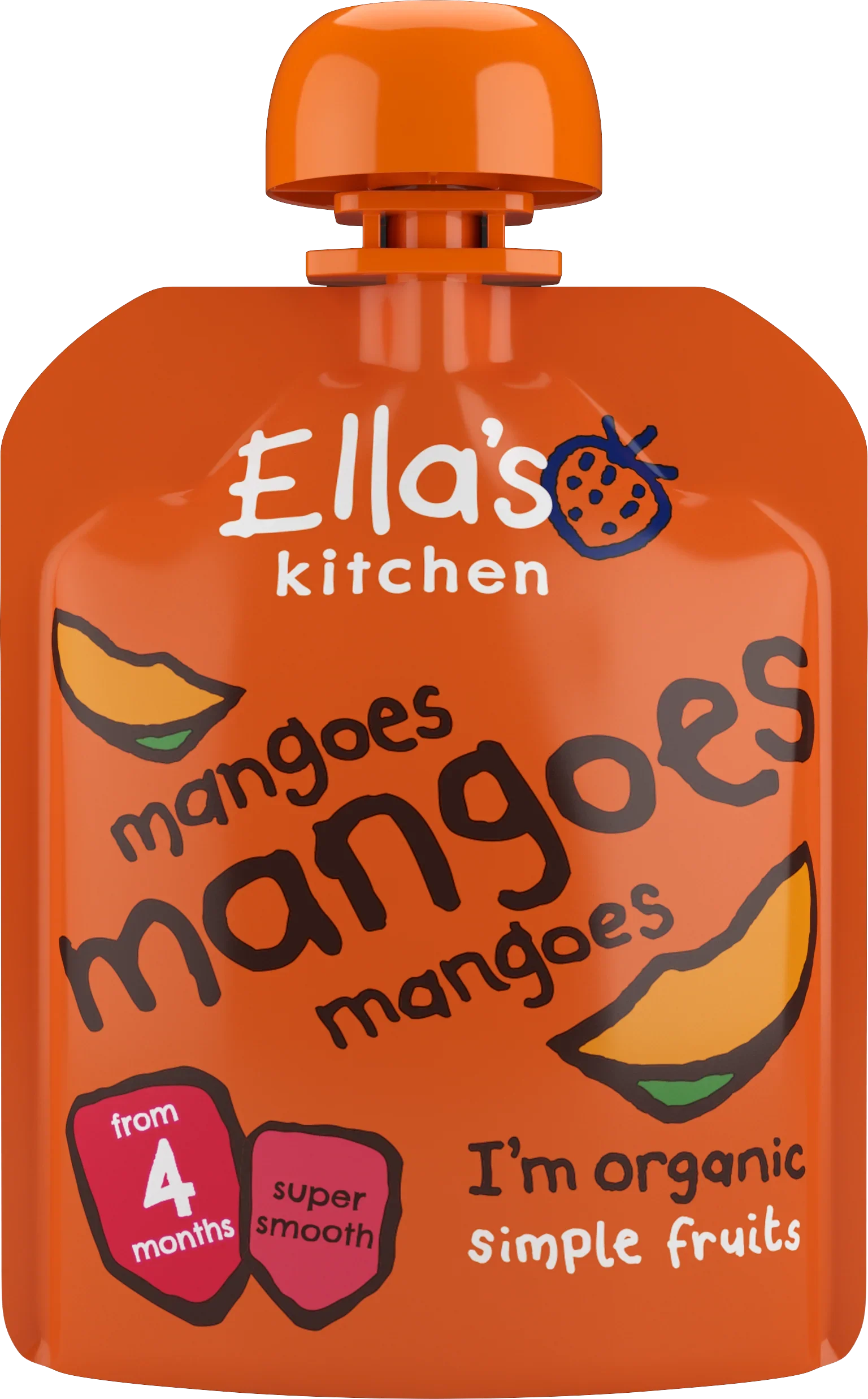 Ella's Kitchen organic mangoes 70g