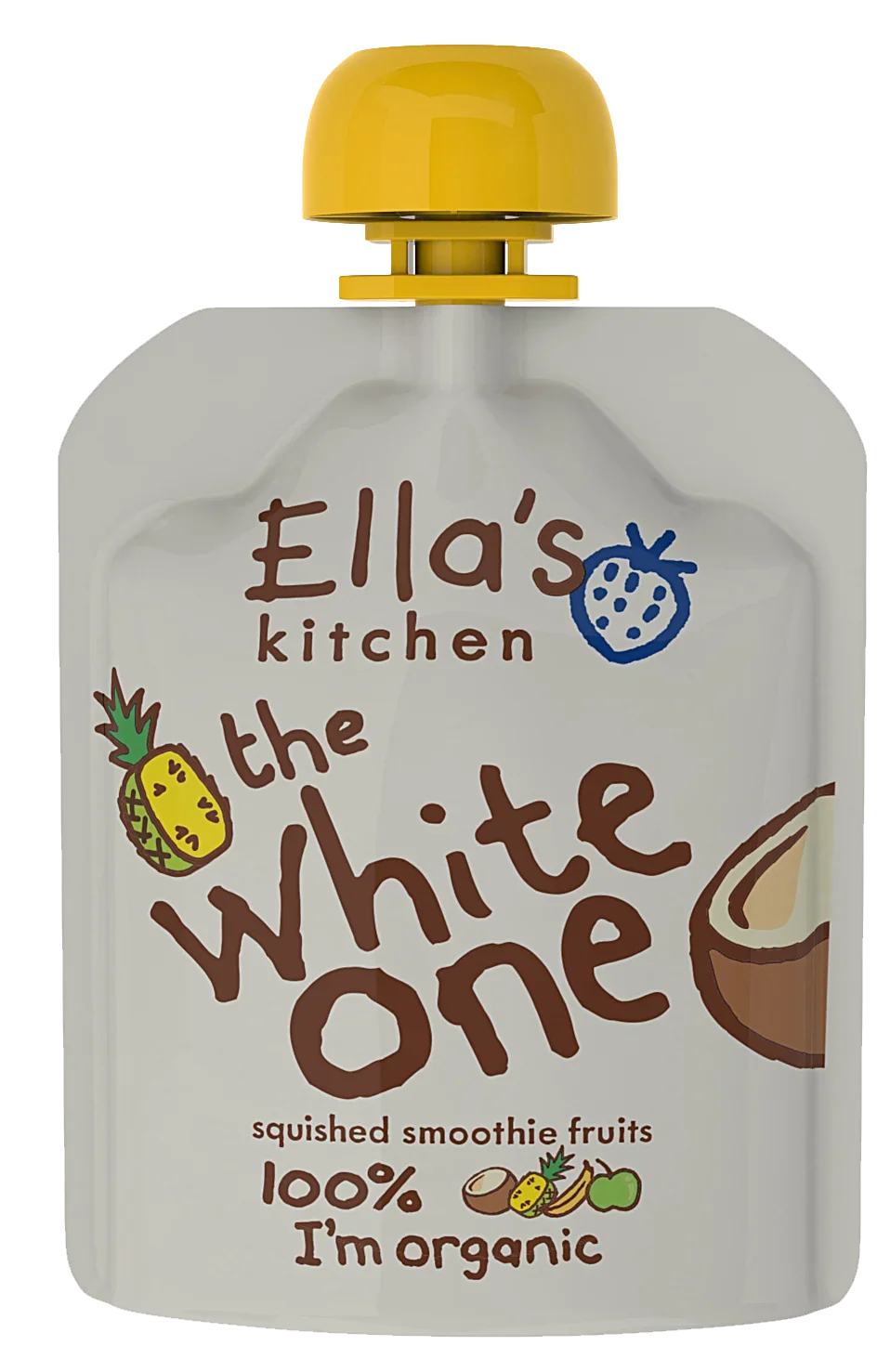 Ella's Kitchen organic the white one 90g x 4