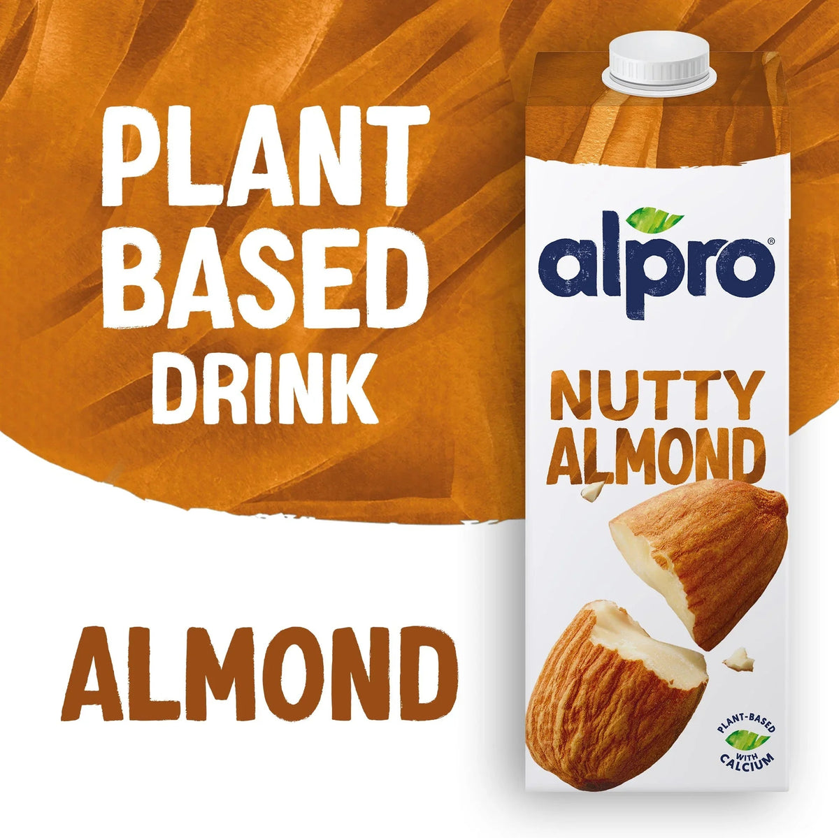 Alpro Almond - 1L Pack of 4