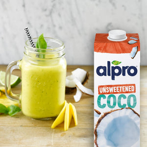 Alpro Coconut No Sugars - Case of 8 (8 x 1L)