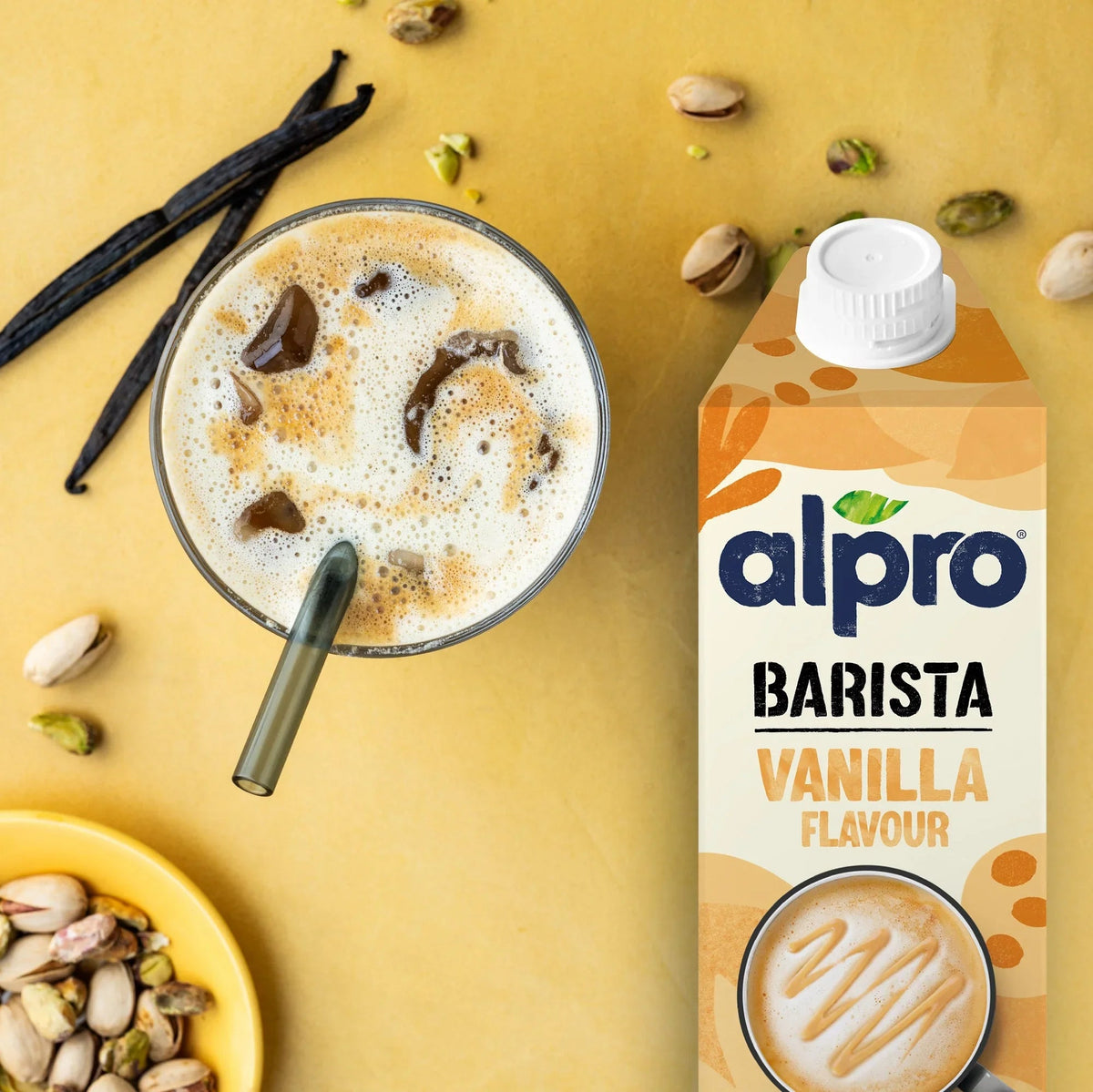 Alpro Barista Oat Vanilla Case of 8 (8 x 750ml)