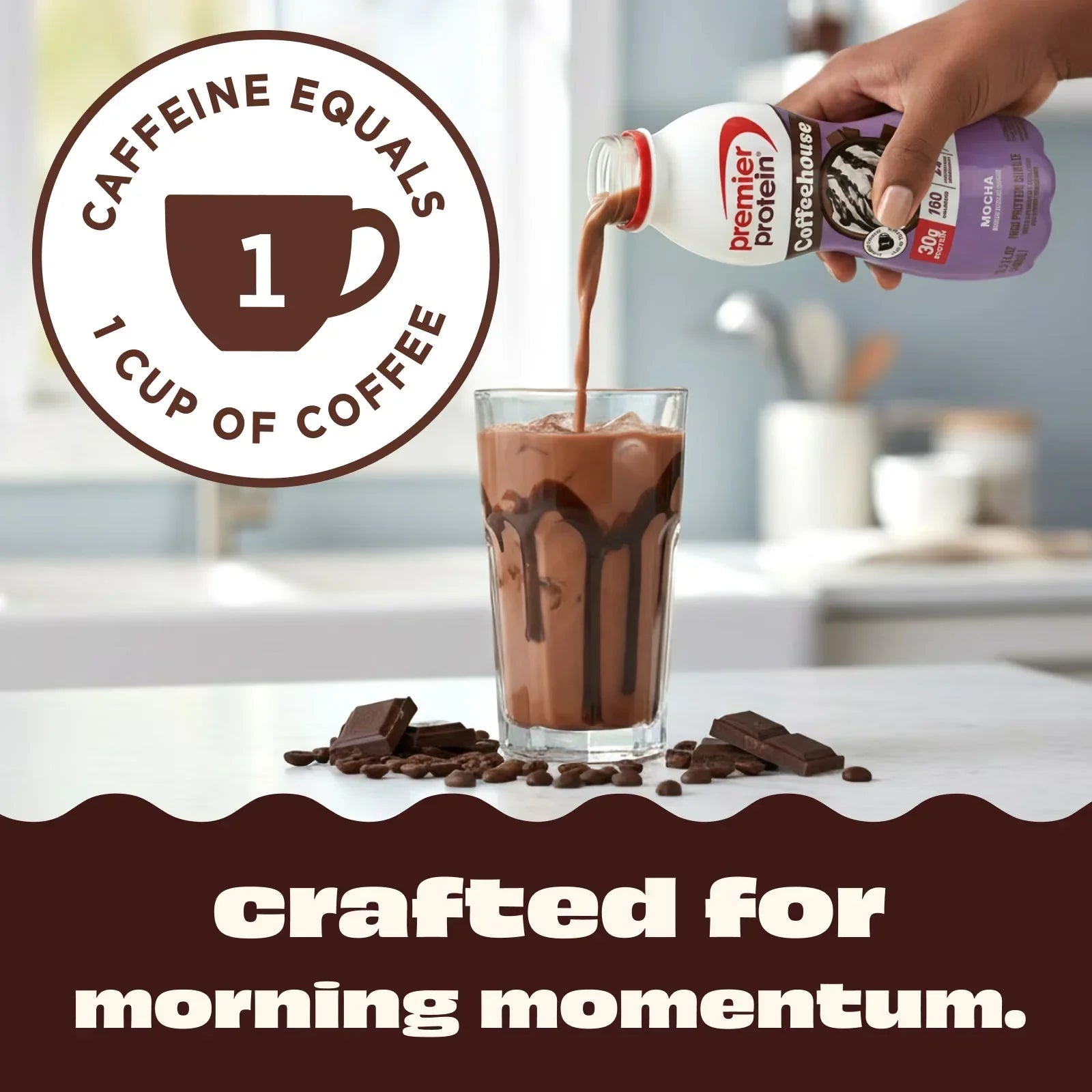 Premier High Protein Shake 30g Coffeehouse Mocha 340ml