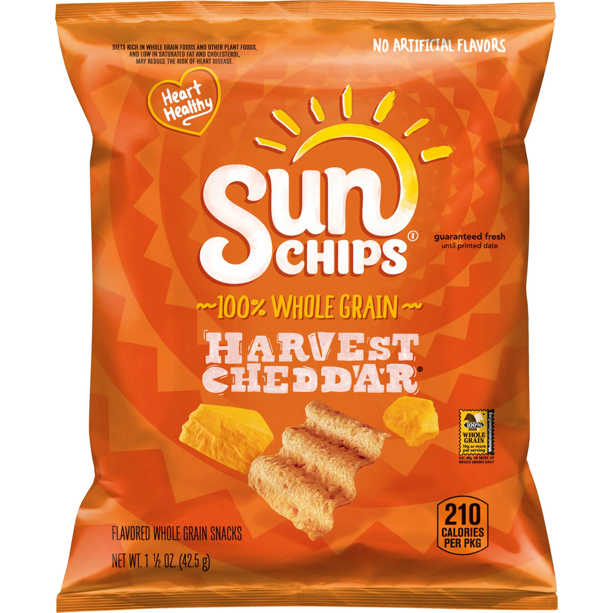 SunChips Whole Grain Harvest Cheddar Chips 42.5g