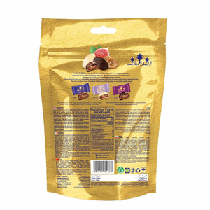 Arabian Delights Chocolate Figs, Assorted Pack, Coated Bite-Sized Snacks - 250 gm