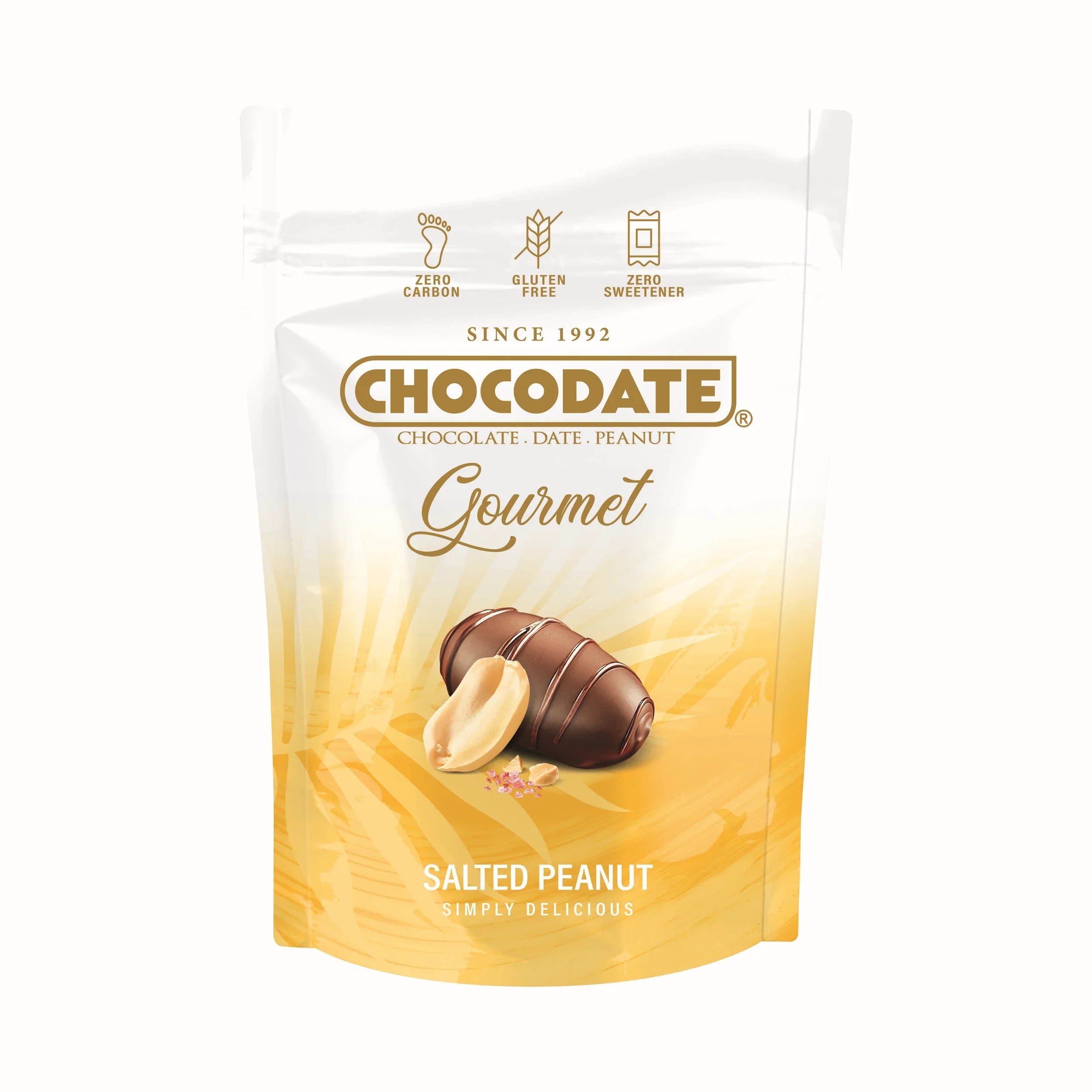 Chocodate Gourmet Salted Peanut, Gluten Free 150gm