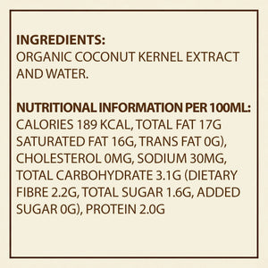 Earth's Finest Organic Coconut Milk - 400ml